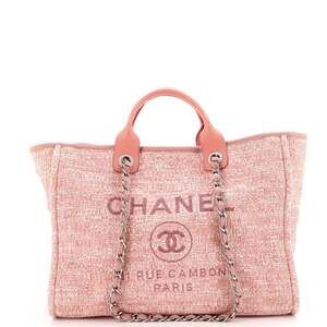 Chanel Deauville Tote Raffia With #242847C27B